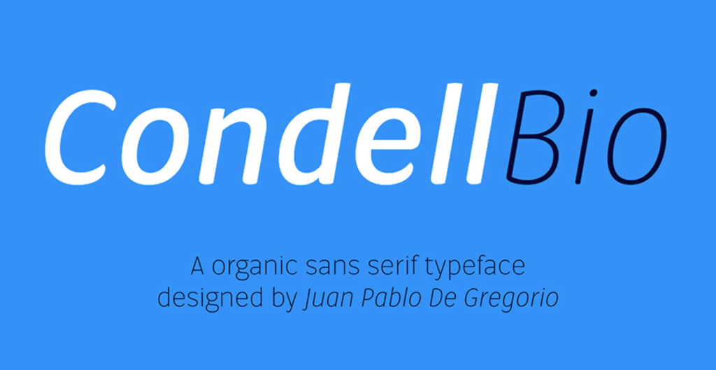 Best fonts for logos - Condell Bio