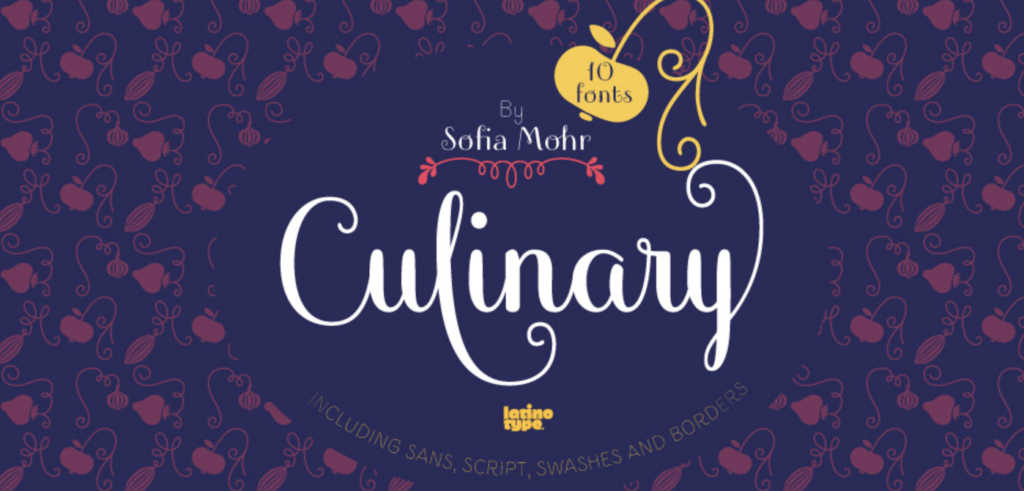 Best fonts for logos - Culinary