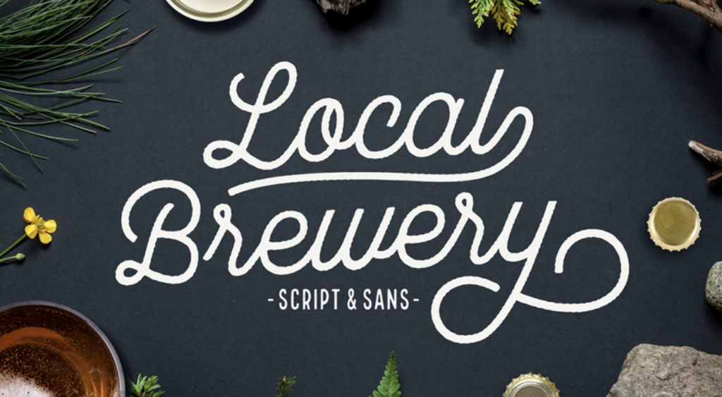 Best fonts for logos - Local brewery