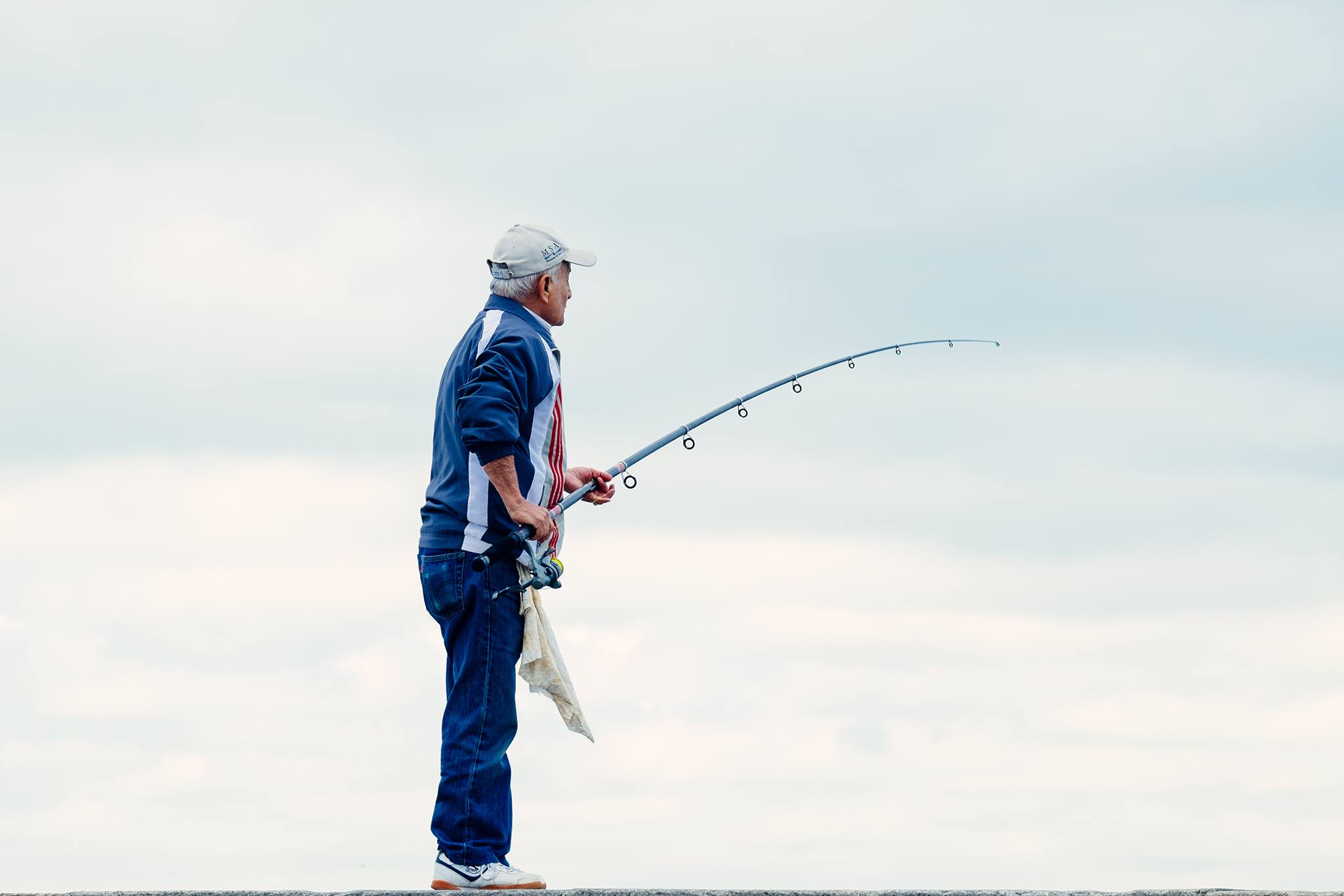 Fisherman in Howth, Dublin, Ireland. Photo credit: My talented wife, Lou Levit.