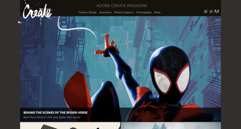 Graphic design blogs - adobe creative magazine