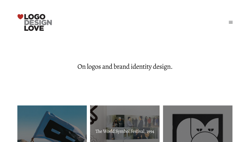 Graphic design blogs - logo design love