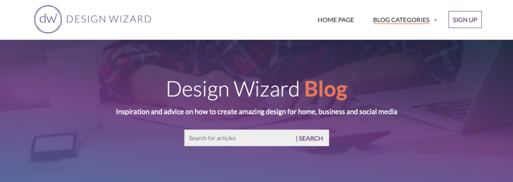 graphic design blogs - design wizard