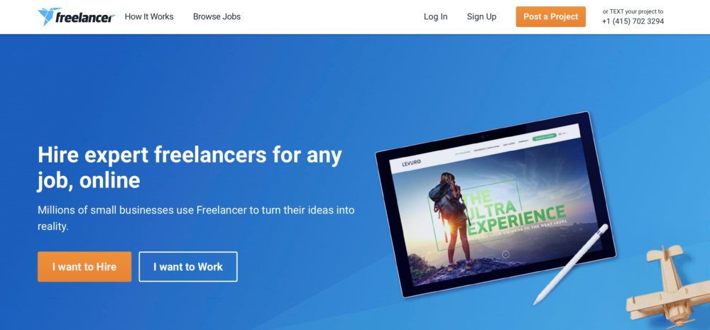 Sites like Upwork - Freelancer