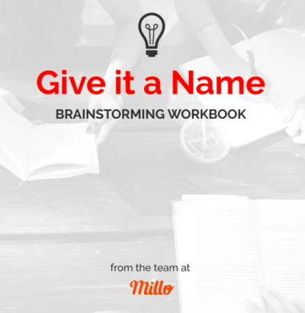 Give it a Name - Brainstorm Workbook