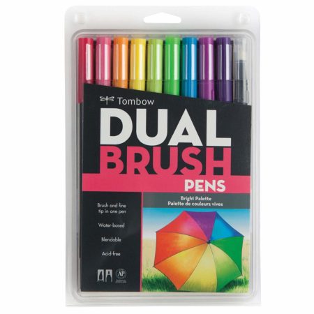 Dual Brush Pen Art Markers
