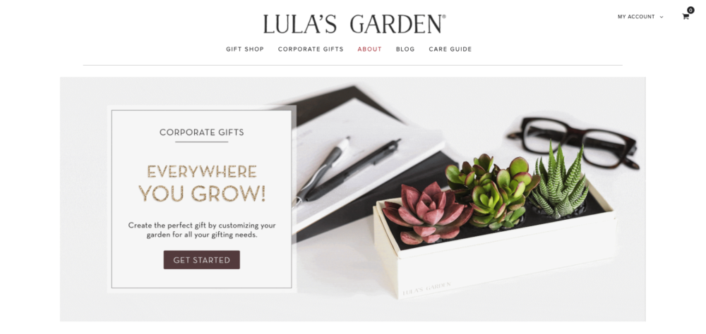 lula's garden has client gifts for you