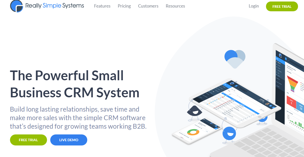 client management software - really simple systems