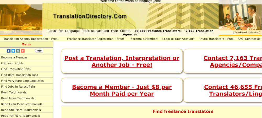 freelance translation jobs - translation directory