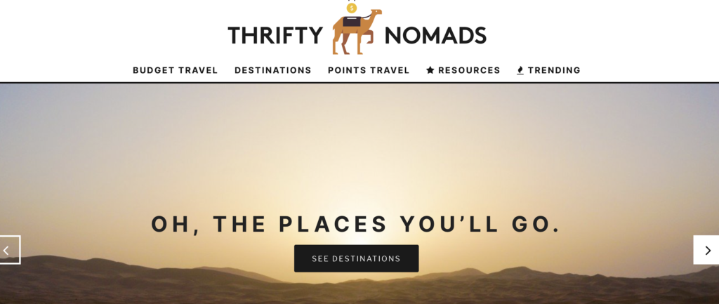 travel writing jobs - Thrifty Nomads