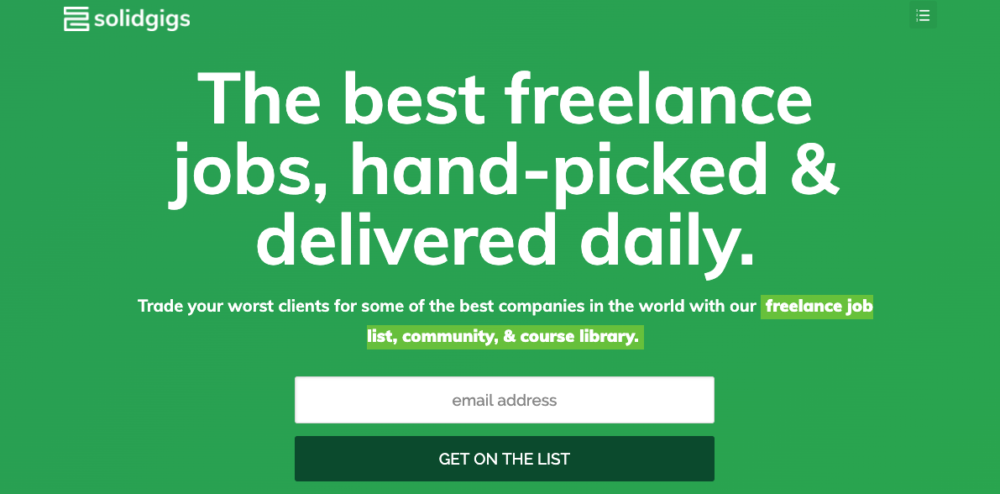 freelance coding jobs - solidgigs