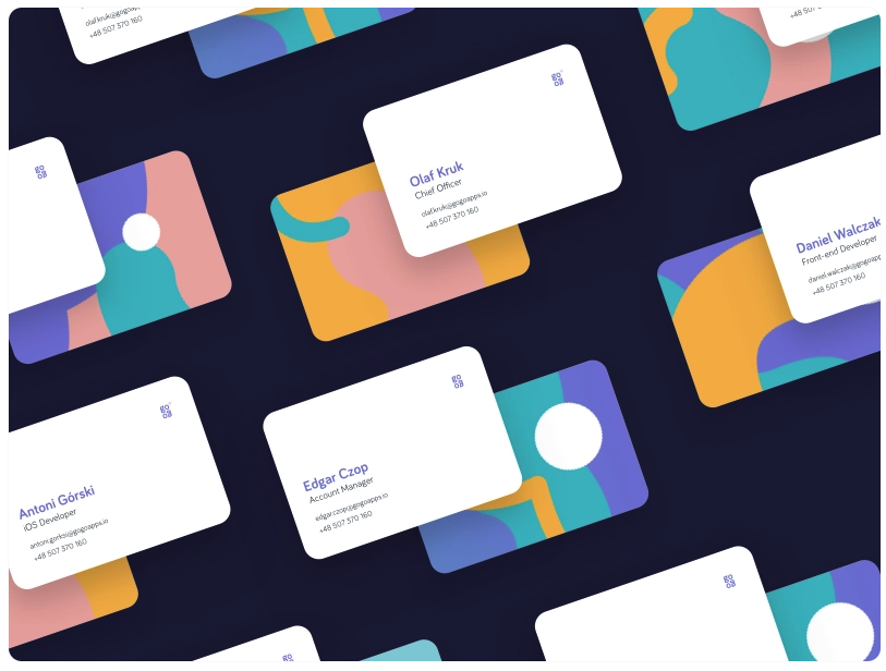 freelance business cards 