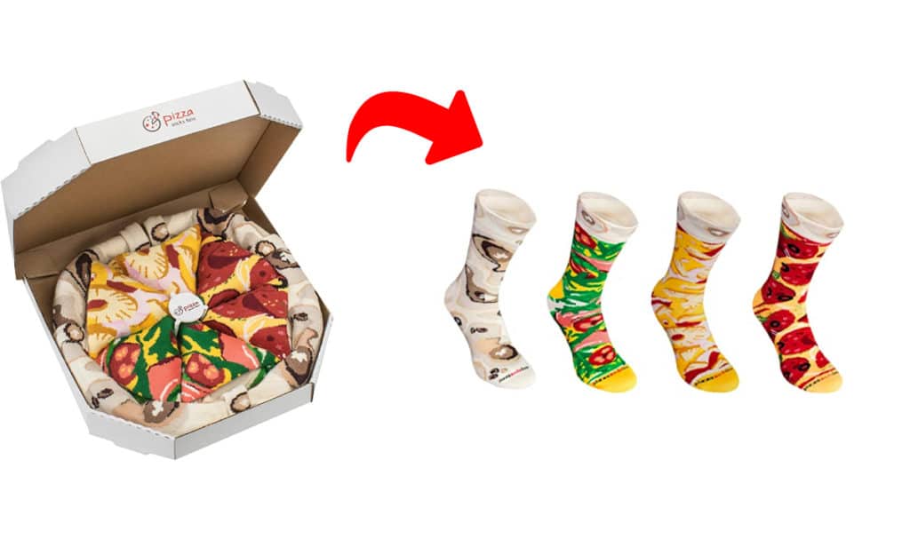 Pizza Socks for CLients