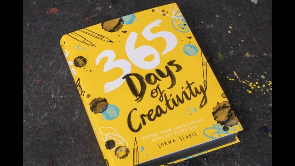 365 days of creativity book as a gift