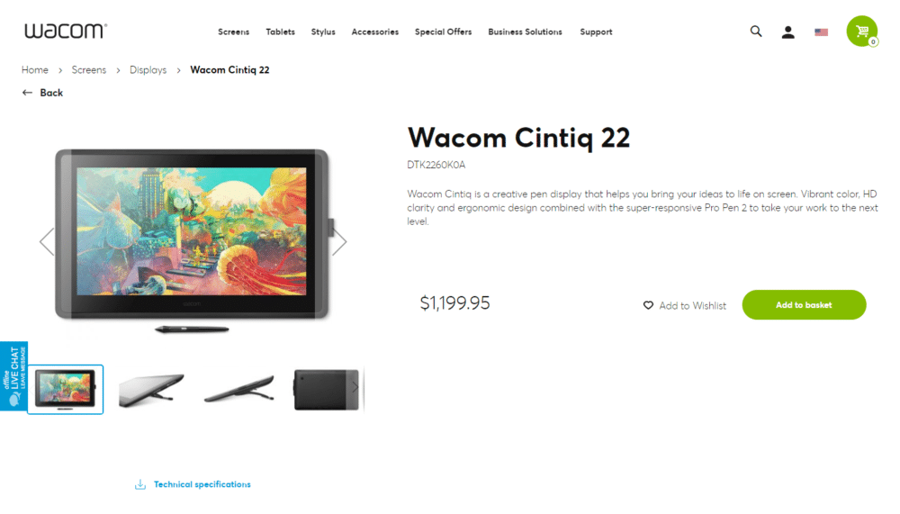 graphic design tools - wacom