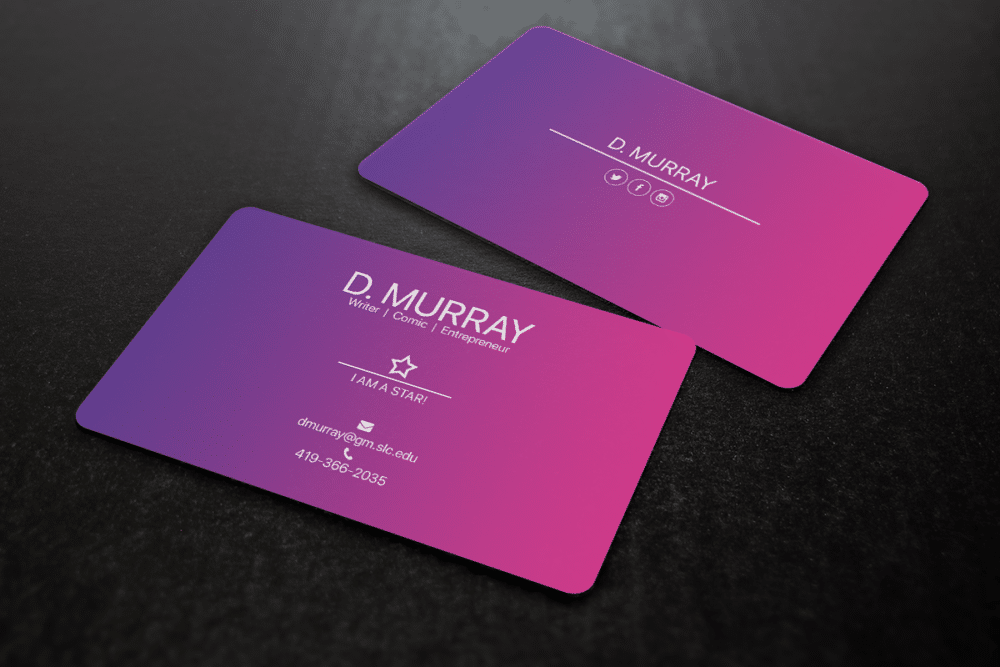 freelance writer business cards