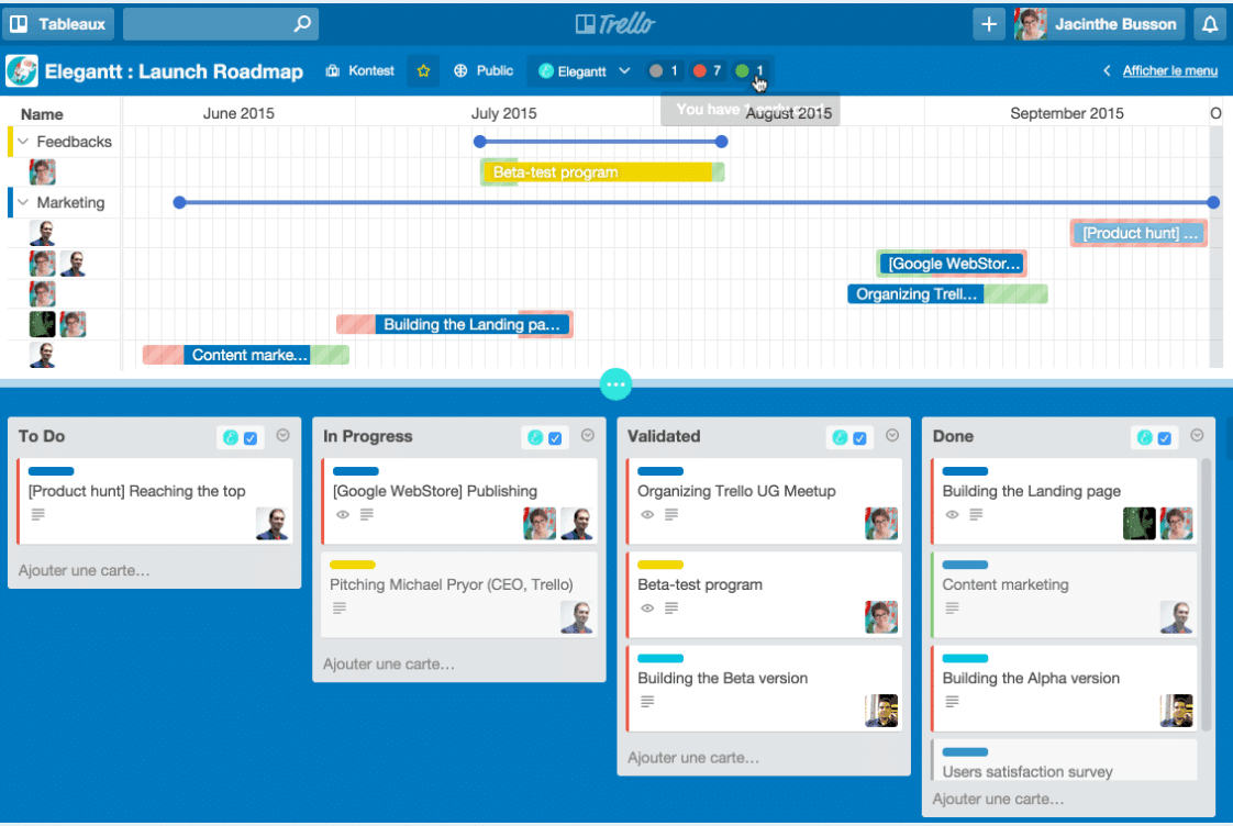 remote work software - trello