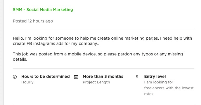 upwork proposals