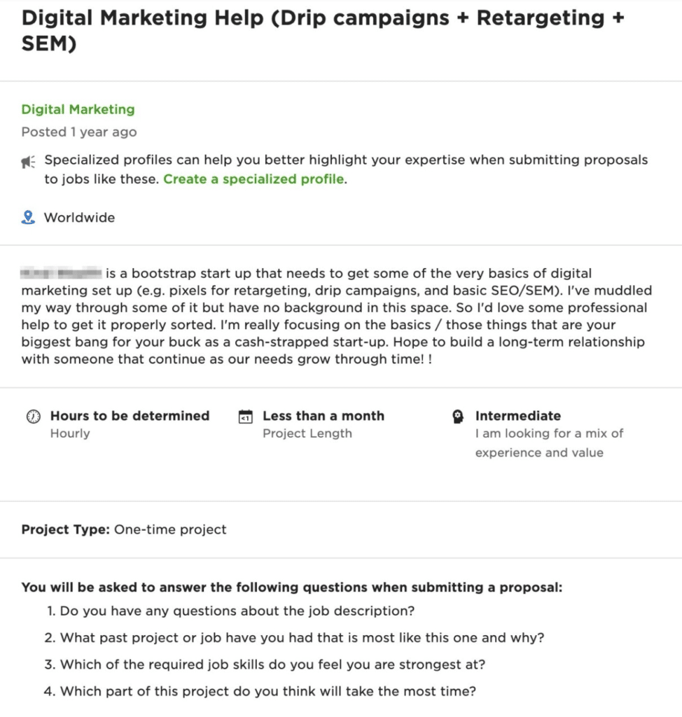 upwork investment thesis