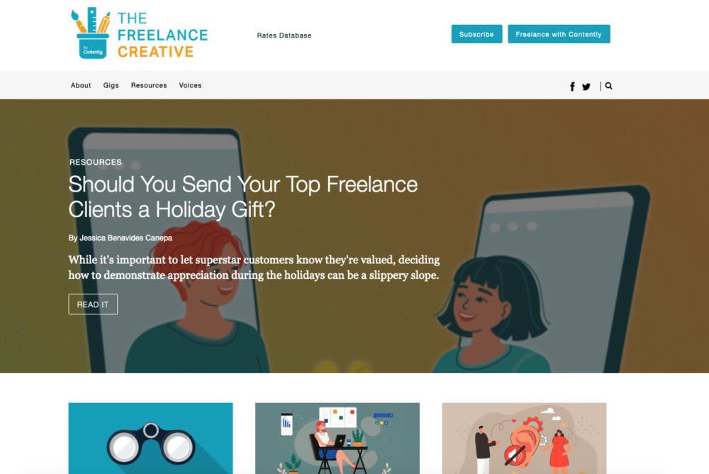 freelance blogs - the freelance creative