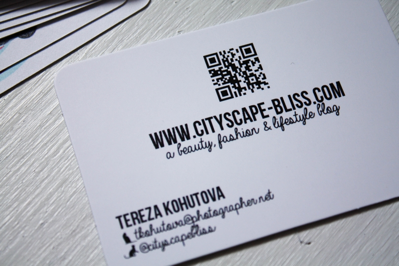 fashion blogger business cards