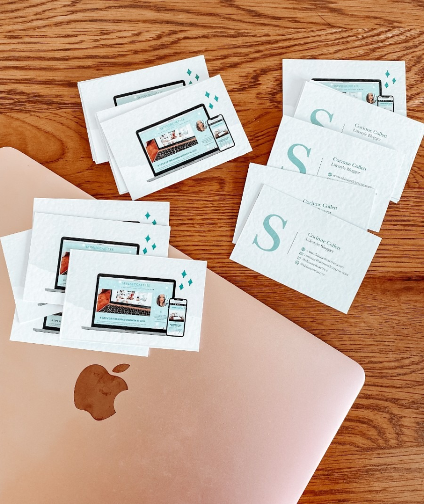 blogger business cards