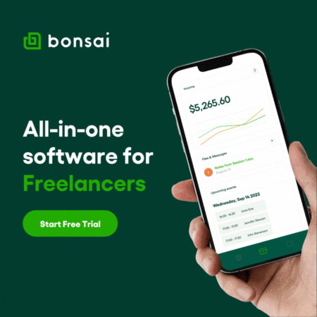 Advertisement: Bonsai - All-in-one Software for Freelancers