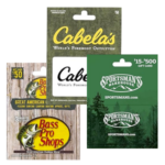 outdoors gift cards