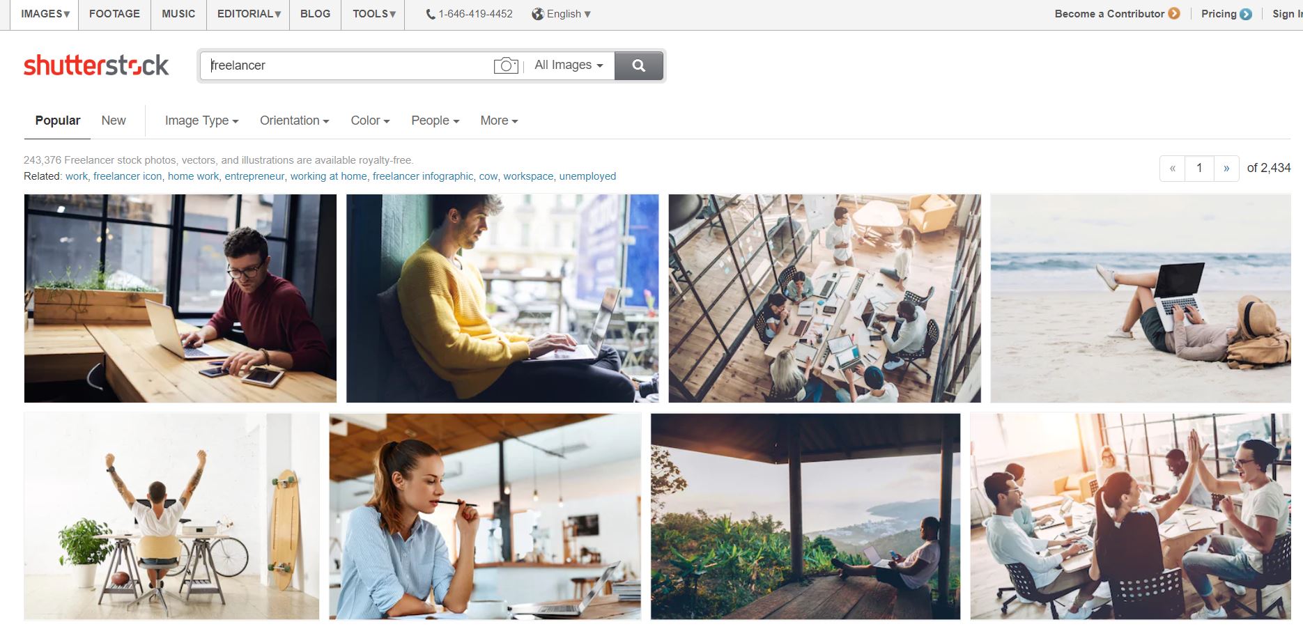 Tools for freelancers - shutterstock